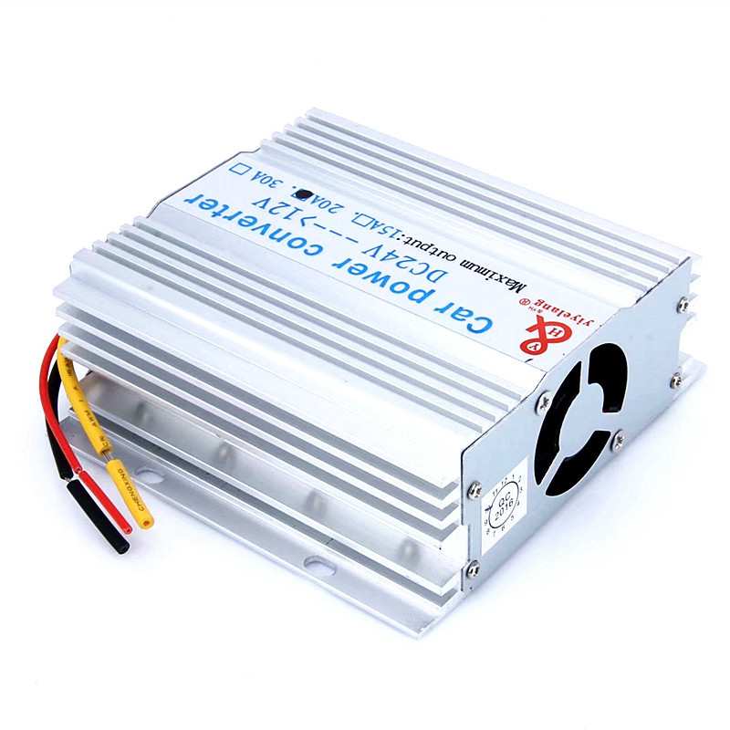 汽车降压器24V转12V汽车电源转换器20A可定产