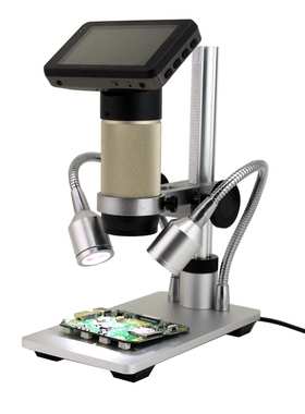 安东星HDMI高清电子显微镜ADSM201电路板手机维修工具USB接口