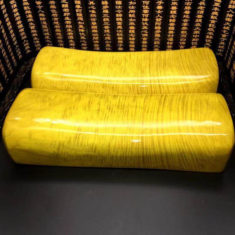 金丝楠木枕头一对独木颈椎枕修复颈椎保健木枕睡眠安实木护颈枕