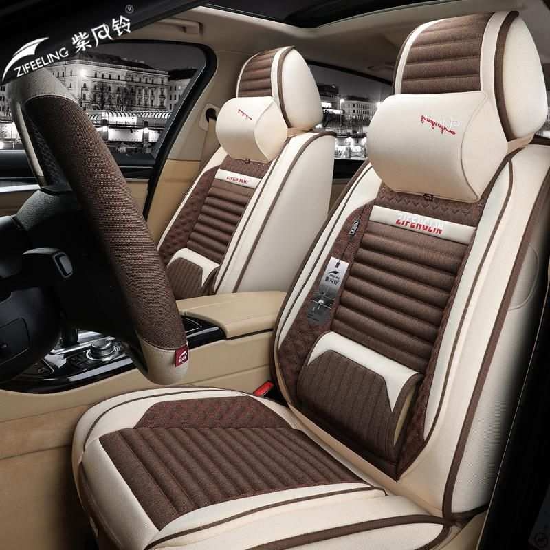 2021款glc260l坐垫glk300四季GLB200全包180专用21座套亚麻布