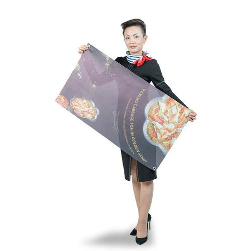 深圳厂家供应遮光双喷布 商场中庭吊幔双面布喷绘写真制作