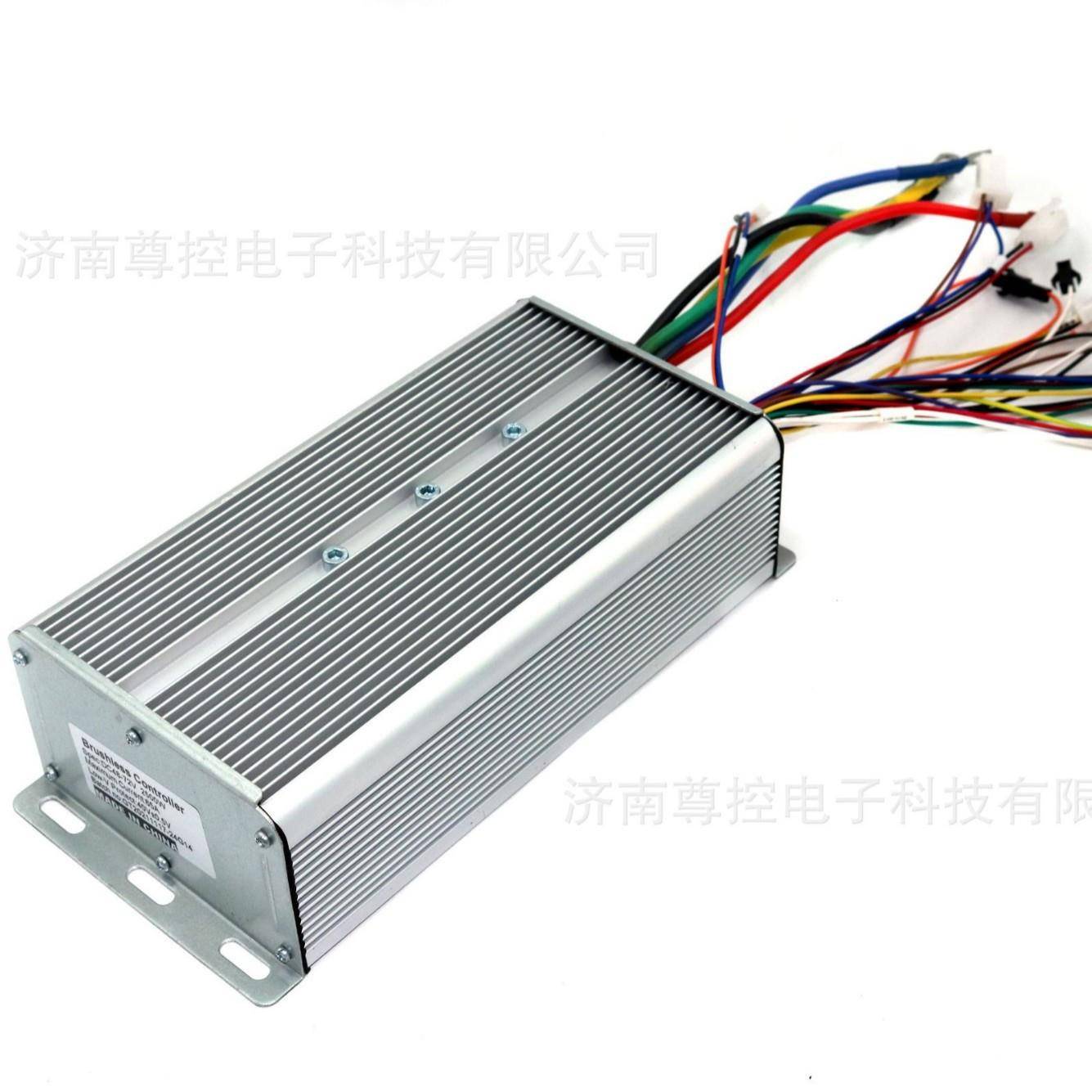 尊控电动电摩双模控制器48-72V2500W65A无刷直流电机控制器