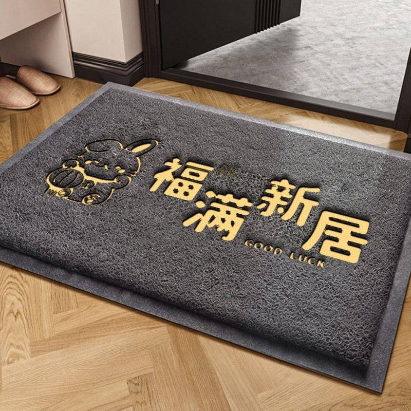 门口地垫b加厚丝圈地垫特厚防滑地毯商用店铺