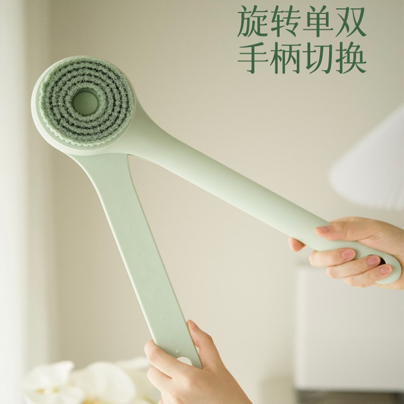 匹奇嘻浴青年电动洗澡沐浴刷双柄搓背懒H人搓澡神器自动搓泥机836