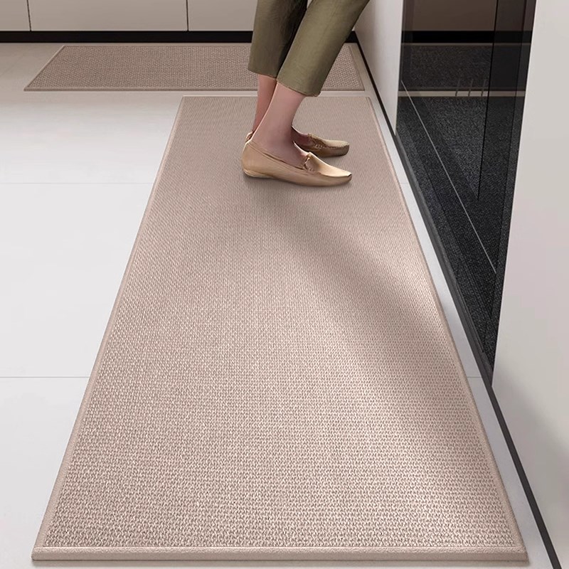 柔藻丝*厨房地h垫防滑防油可擦免洗家用吸水耐脏免打理可裁剪地毯