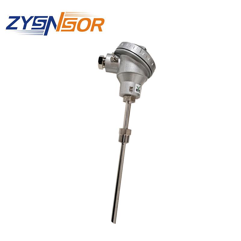 EYC温度传感器温度可选4-20MA 管径9.5MM 管长300/375MM 1/2螺纹