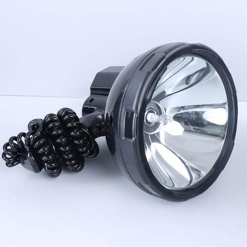俱竞阳218防水氙气灯75w手持探照灯户外车载船用12v 24v强光远射