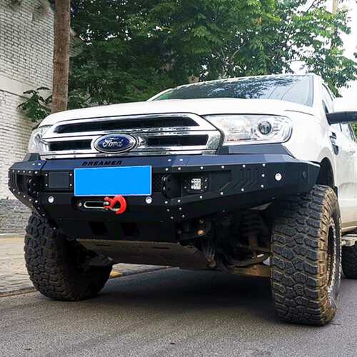 适用RANGER T7 FRONT BUMPER改装竞技杠T8 RANGER前杠皮卡防撞杠