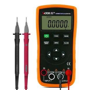 热电偶热电阻较检仪 信号输出校验 VC01 胜利温度校验仪