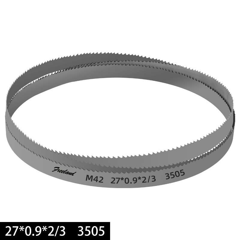 高强度M42双金属带锯条27*0.9*2/3机用锯片锯床金属切割锯条
