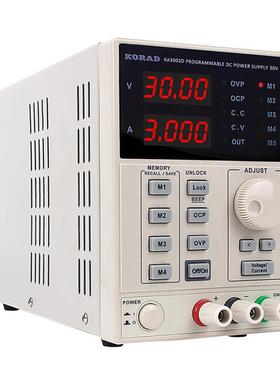 KORAD科睿源直流稳压电源KA3003D调压30V3A可调数控存储线性电源