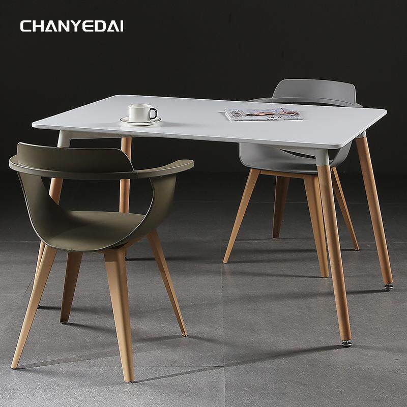 伊姆斯办公桌 洽谈桌 简约伊姆斯桌时尚 咖啡桌 餐厅餐桌 实木餐