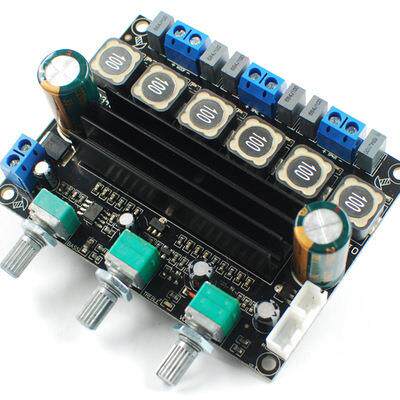 TPA3116D2 大功率HIFI数字2.1超重低音炮功放板10-25V成品板