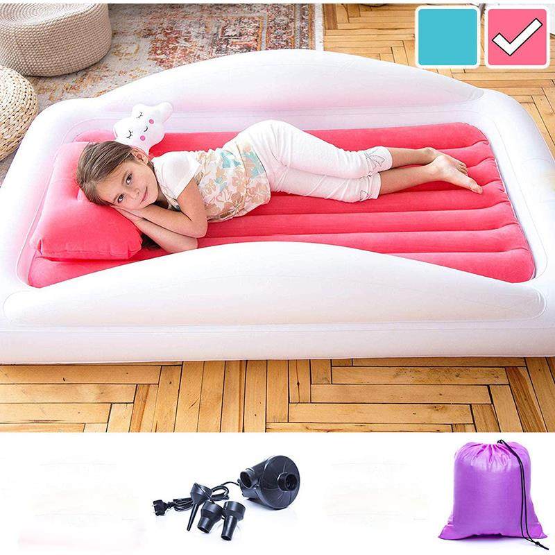 跨境热卖儿童充气床植绒加厚亲肤宝宝充气睡垫可折叠充气床,3C数码配件,USB灯,淘宝优惠券,粉丝福利购,淘宝优惠卷