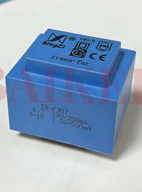 BingZi T40/E T8-F307 18V/200mA 7.5V/500mA AC0-220V-380V/50Hz