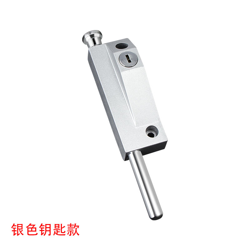 明装插销旋转门门锁卫生间锁木门明G装地落锁弹簧插销锁地插销