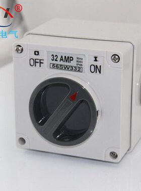 开关 38旋钮开关户外相V3电源开关 三0   6S开关32防暴雨5开关W