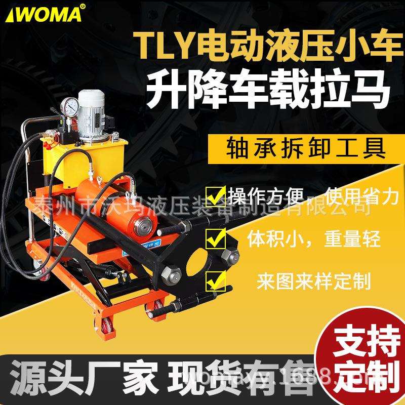 LA、LA25、FZJ、TLTMMP、TLY电动小车升降液压拉马 轴承拆卸工具
