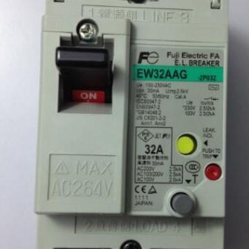 EW32AAG 2P 32A 30A 20A 15A 10A 5A 3A富士漏电断路器EW50AAG 2P