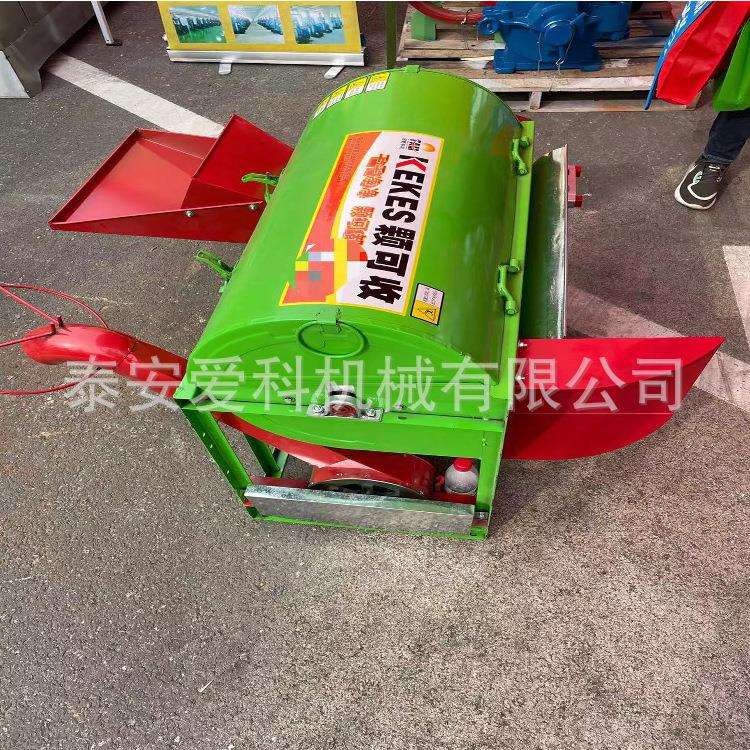 2021型电动打稻机农用麦地田间打稻机水稻脱粒机晋城适用