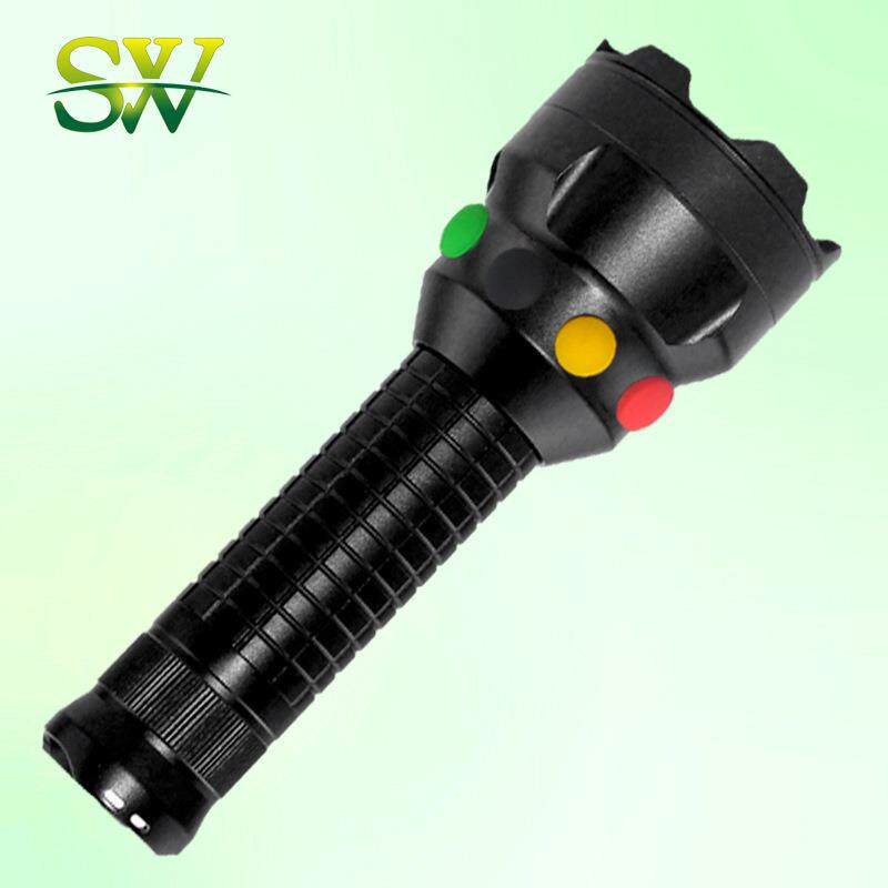 SZSW2700信号铁路用手电筒LED三色四色便携警示手灯铁路信号灯