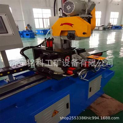 MC350金属切角机 单头自动切割机水循环自动冷却管材自动切管