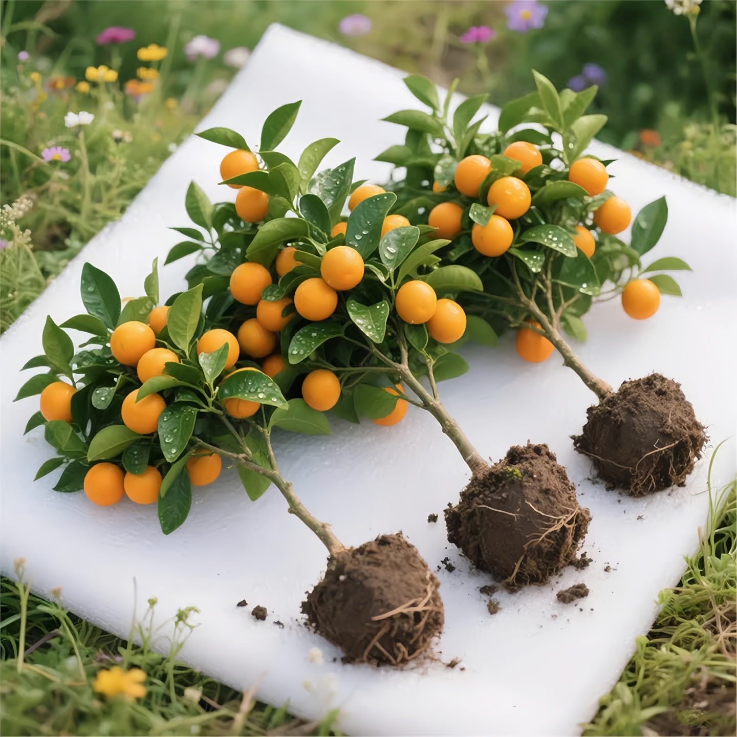 脆皮金桔带叶发货盆栽树苗