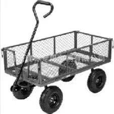 园林工具车 花园网车 载重200kgs 花园手拉车 围栏可拆卸网车