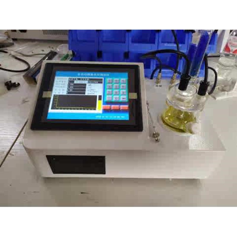 全自动微量水分测定仪溶剂检测仪库仑J法电量法微量水份测试仪