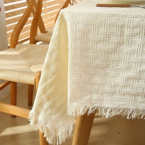 简约现代百d搭风时尚书桌餐桌咖啡桌蛋卷桌条桌桌布防尘布装饰布