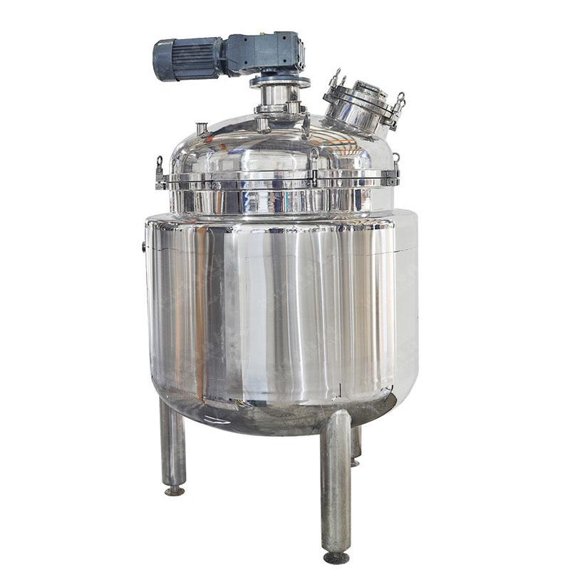 不锈钢电加热搅拌罐立式蒸汽加热搅拌桶配料罐蒸汽混合搅拌罐定