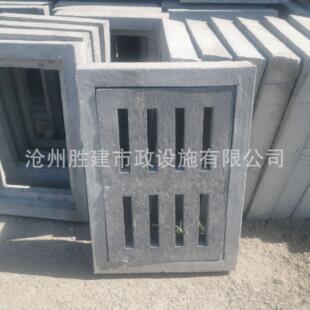 钢筋混泥土钢纤维盖板排水沟盖板雨水篦子下水道盖板水泥篦子
