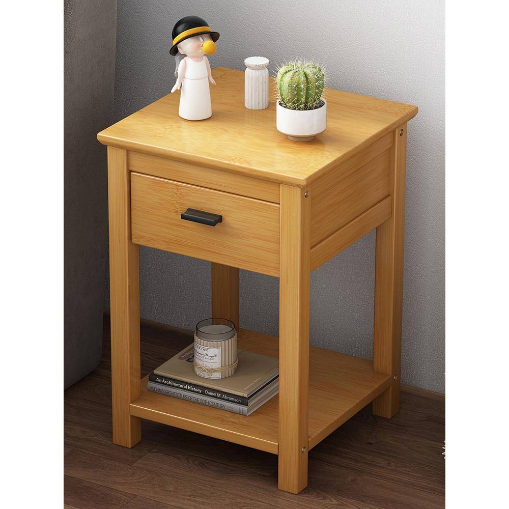 【折扣价】床头柜2025新款简约轻奢现代家用卧室实木小茶边几轻奢