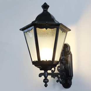 欧式LED防水户外壁灯 庭院灯阳台露台灯别墅大门壁灯铝材 特大号