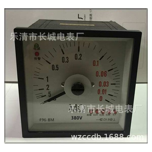 F96-BMΩ 380V  交流电网绝缘电子监测仪 一体化带报警 广