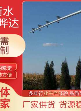 工厂生产交通立杆室外高速公路镀锌八角杆交通设施交安器材厂家