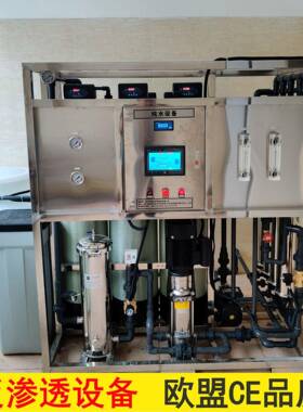 反渗透设备双级反渗透设备反渗透纯水设备250L