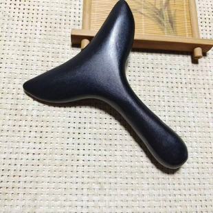 砭石刮痧铲鱼形按摩推拿开背铲排毒刮痧板玉石疏通按摩工具正品