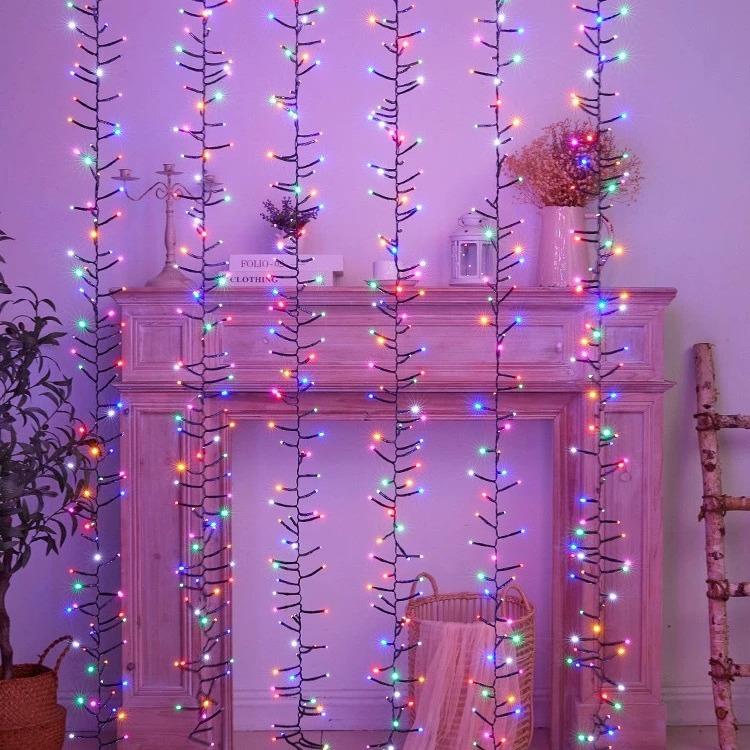 【折扣价】LED流星雨鞭炮流水灯瀑布灯蜈蚣灯道路绿化树灯户外防