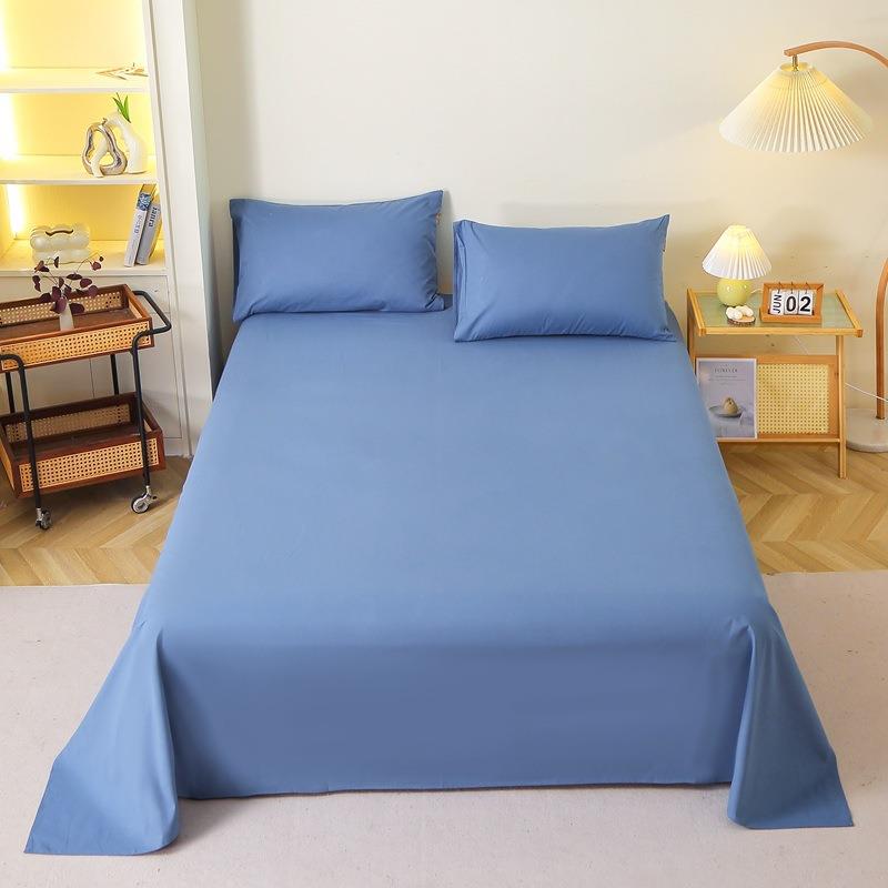 【折扣价】100全棉磨毛四件套纯棉床单被套轻奢秋冬床笠1.8m床上