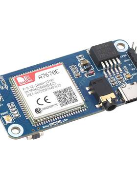 【折扣价】树莓派A7670E扩展板Cat-1/GSM/GPRS/GNSS支持LTECat-1/