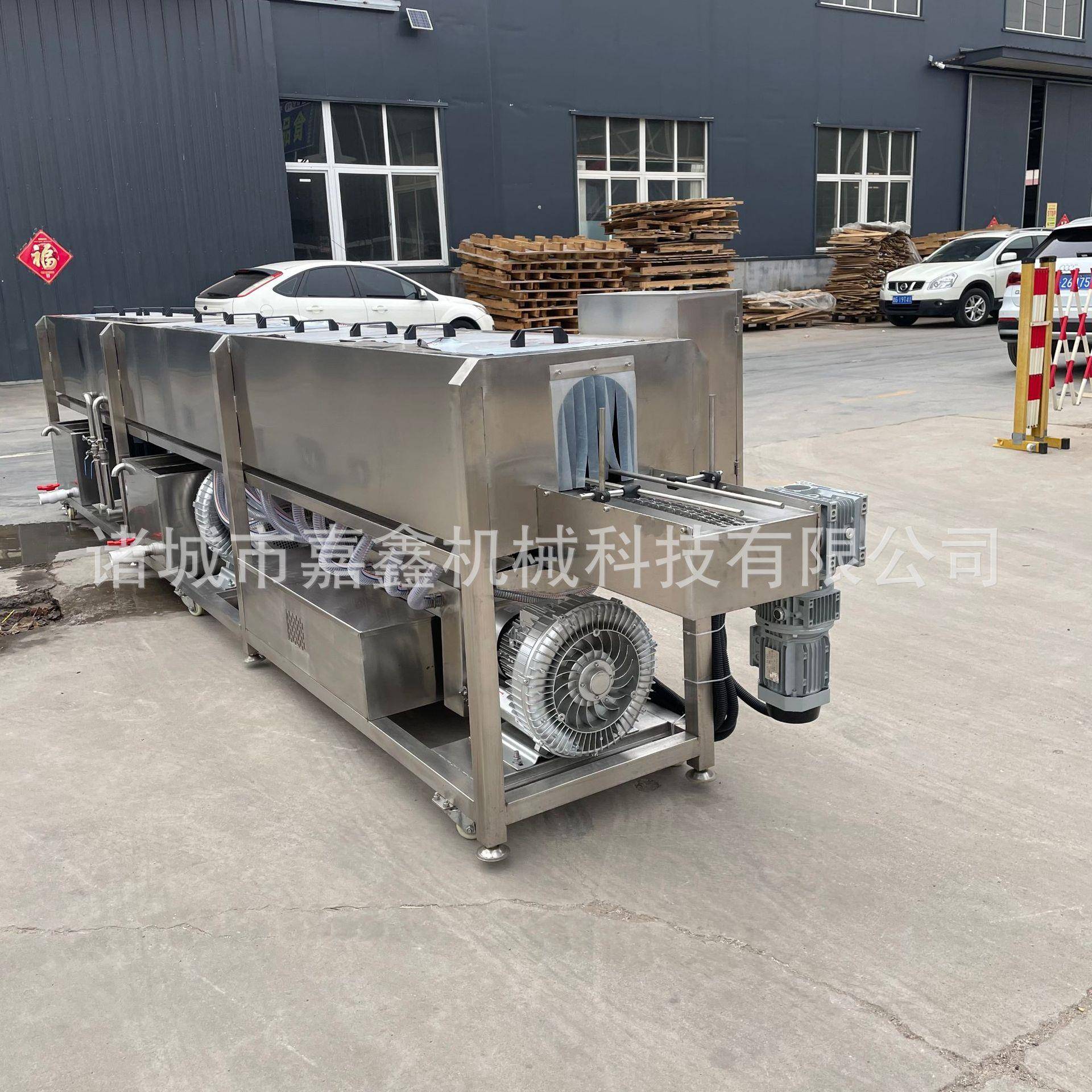 油焖鲅鱼罐头瓶清洗机午餐马口牛肉铁罐冲洗风干线洗瓶机