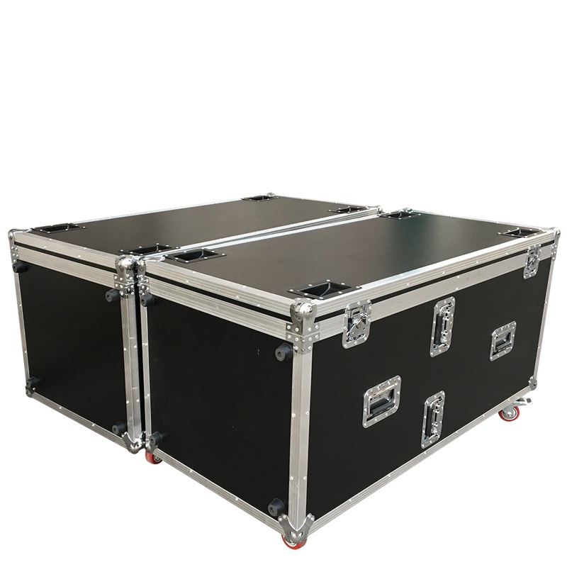 音响航空箱防震防水加厚型单15双15寸线阵音响航空箱航空箱机柜