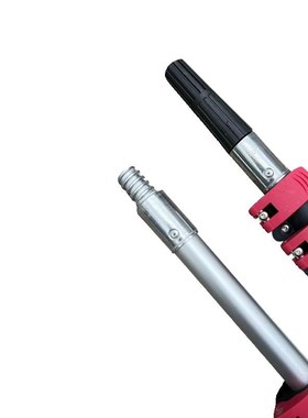 美饰涂加厚铝合金伸缩杆4节45公分过道刷漆加长杆3节2.1米刷墙顶