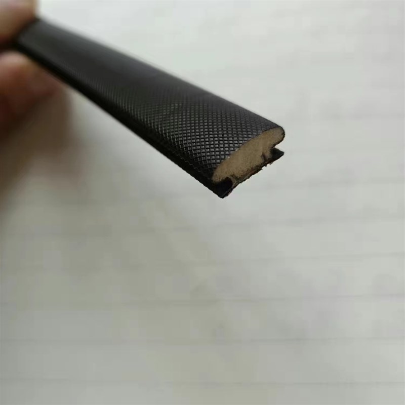 穿插式PU包覆式密封条衣柜移门木门铝合金门钛合金门高弹性防撞条