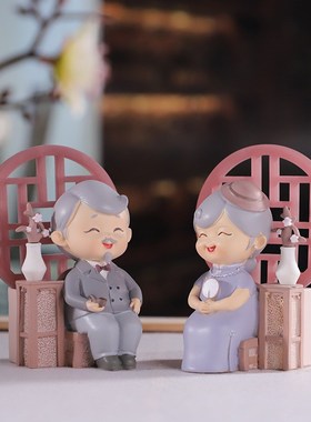 创意摆件民国往事窗下絮语家居桌面乔迁新居装饰品结婚礼物工艺品