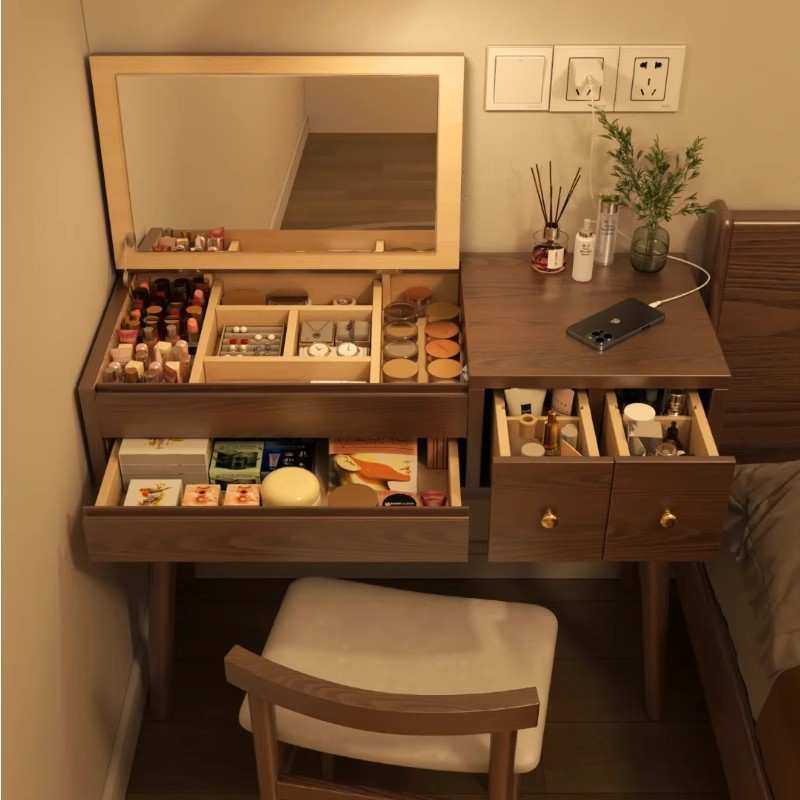 一件起批实木梳妆台卧室简约小户型化妆收纳一体柜翻盖书桌化妆桌,模玩/动漫/周边/娃圈三坑/桌游,模型制作工具/辅料耗材,淘宝优惠券,粉丝福利购,淘宝优惠卷