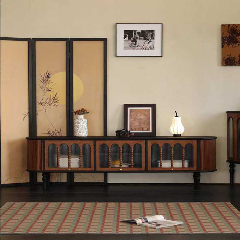 法式复古实木客厅家用中小户型茶桌子椭圆形茶几电视储物柜,模玩/动漫/周边/娃圈三坑/桌游,模型制作工具/辅料耗材,淘宝优惠券,粉丝福利购,淘宝优惠卷