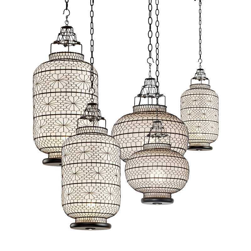 现代中式铁丝网灯笼餐饮火锅店卡座茶楼设计师吊灯中国风禅意灯具,模玩/动漫/周边/娃圈三坑/桌游,模型制作工具/辅料耗材,淘宝优惠券,粉丝福利购,淘宝优惠卷