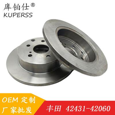汽车刹车盘刹车鼓42431-42060适用于丰田荣放RAV4后轮制动盘
